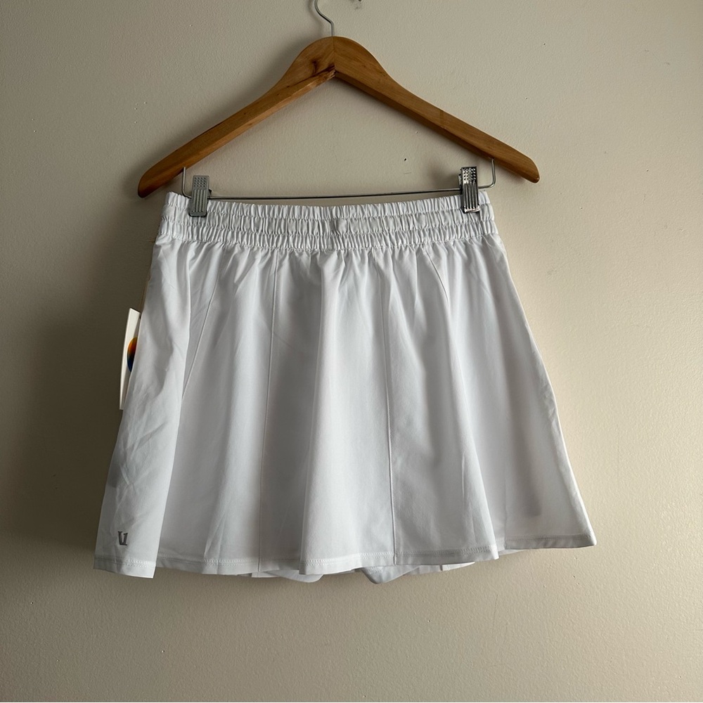 Vuori White Women's Tennis Skort - Picture 8 of 9